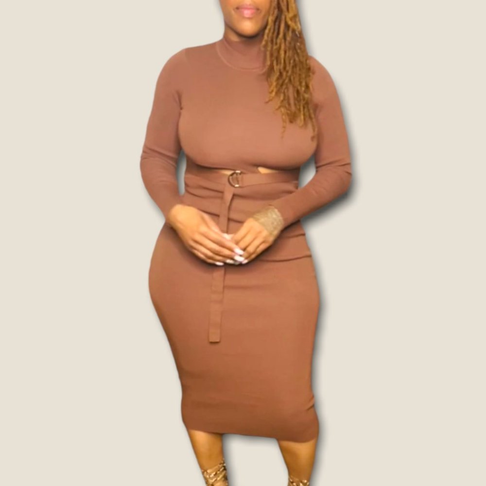 Chocolate Brown Dress